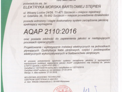 AQAP 2110:2016